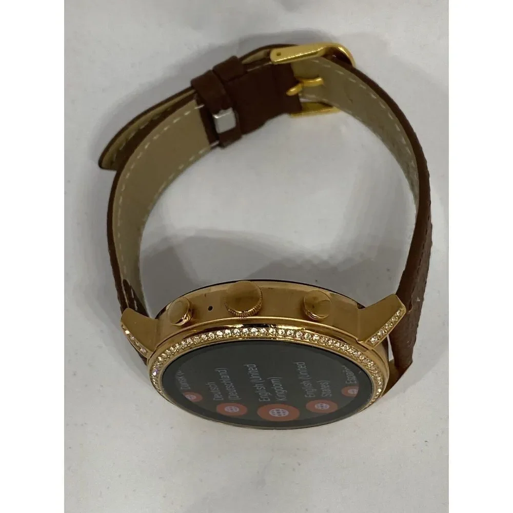 Fossil Gen 4 Authentic Digital Dial Smart Watch Custom Band FTW6011 LT429